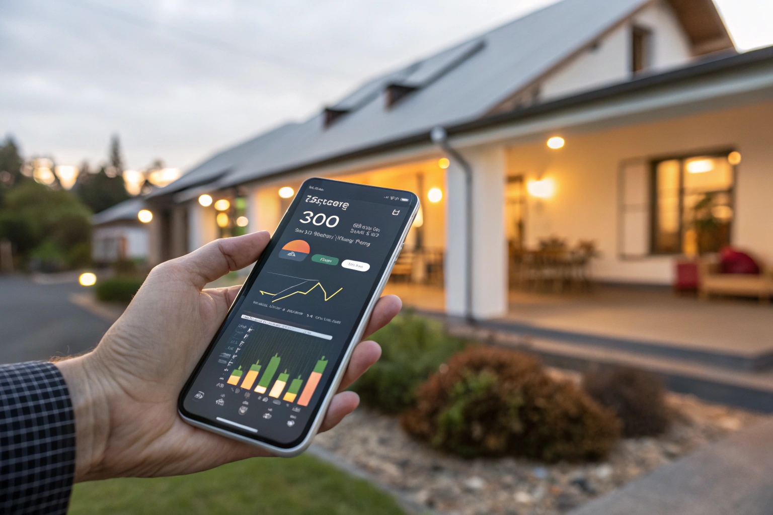 Monitoring solar battery performance on smartphone app in Hobart